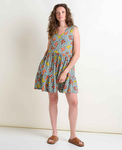 Toad&Co Marley Tiered Sleeveless Dress - by Toad&Co