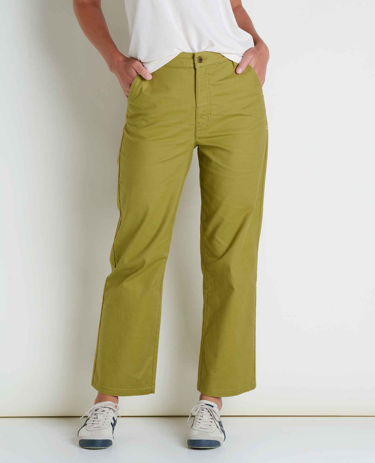 Toad&Co Earthworks High Rise Pant - Straight Leg Chino by Toad&Co