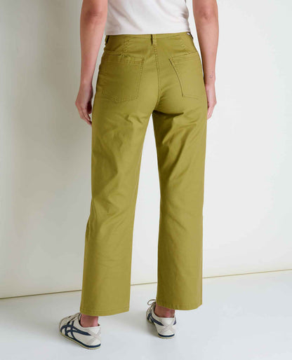 Toad&Co Earthworks High Rise Pant - Straight Leg Chino by Toad&Co