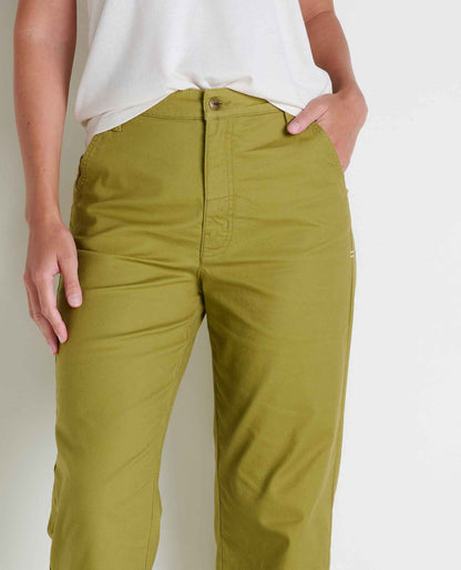 Toad&Co Earthworks High Rise Pant - Straight Leg Chino by Toad&Co
