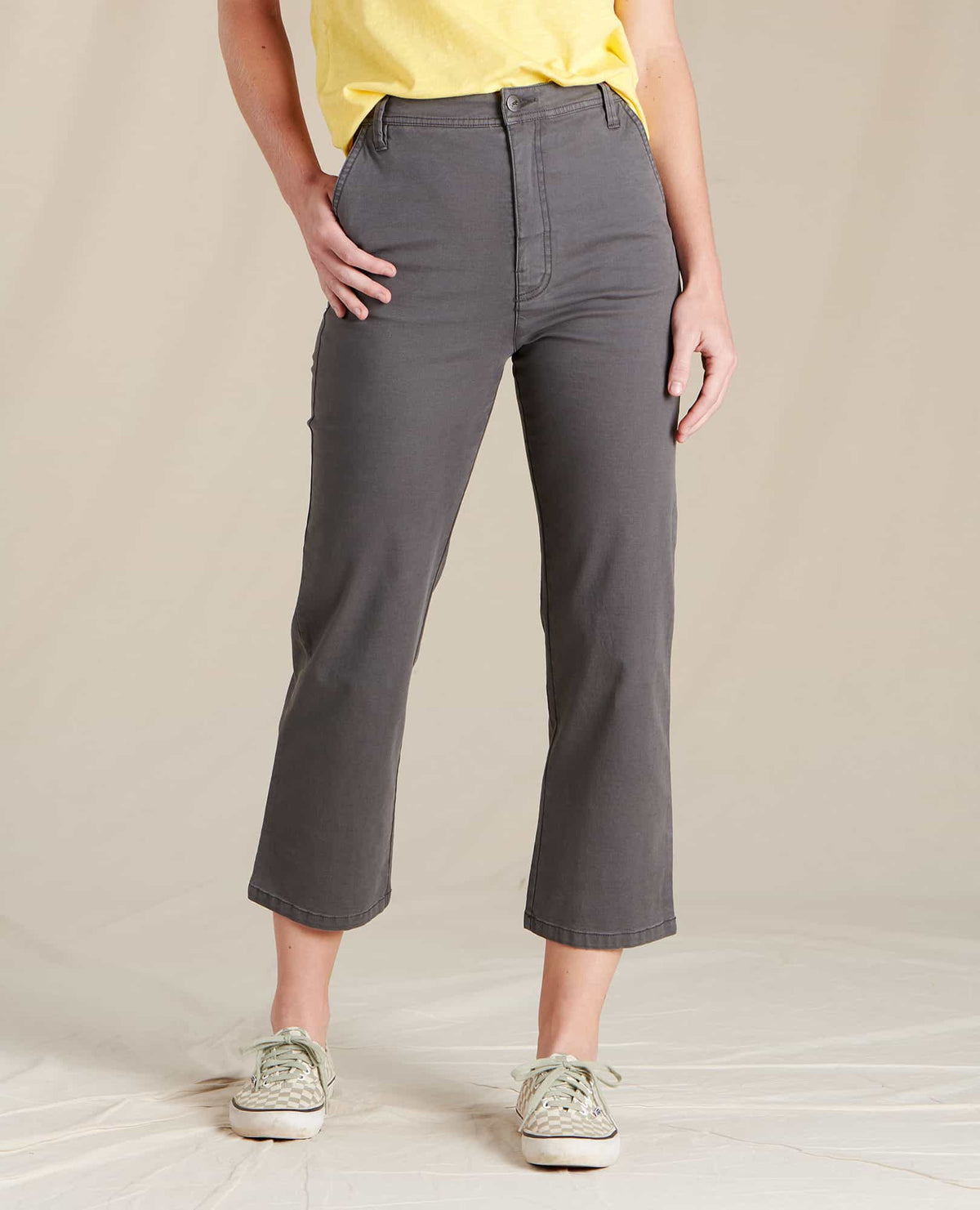 Toad&Co Earthworks High Rise Pant - Straight Leg Chino by Toad&Co