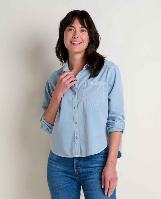 Toad&Co Arroyo Twill Boxy Organic Cotton Shirt