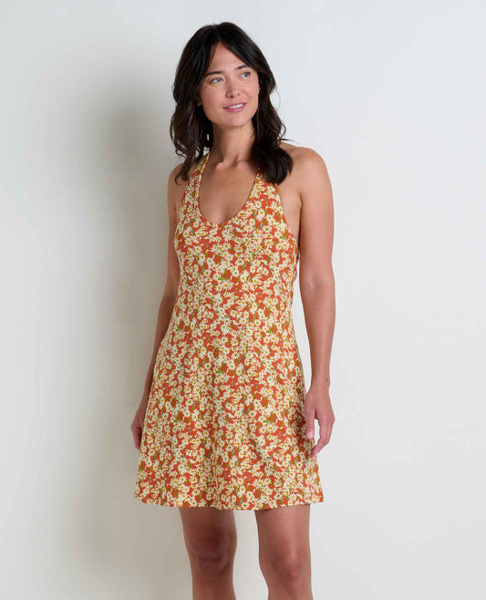 Toad&Co Plumeria Women's Halter Top Dress - by Toad&Co
