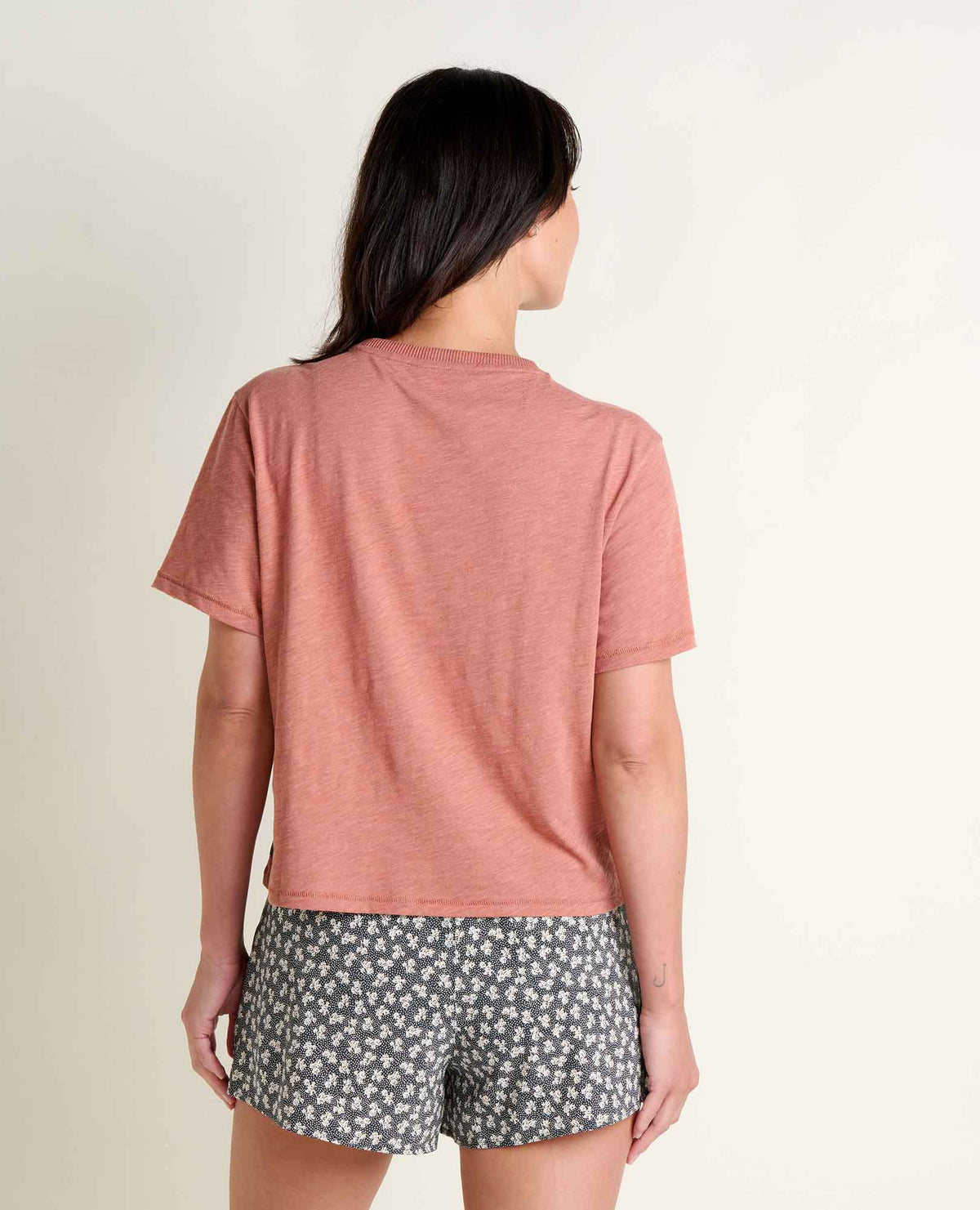Toad&Co Women's Boundless Jersey Crew - Garment-Dyed Relaxed Fit Top