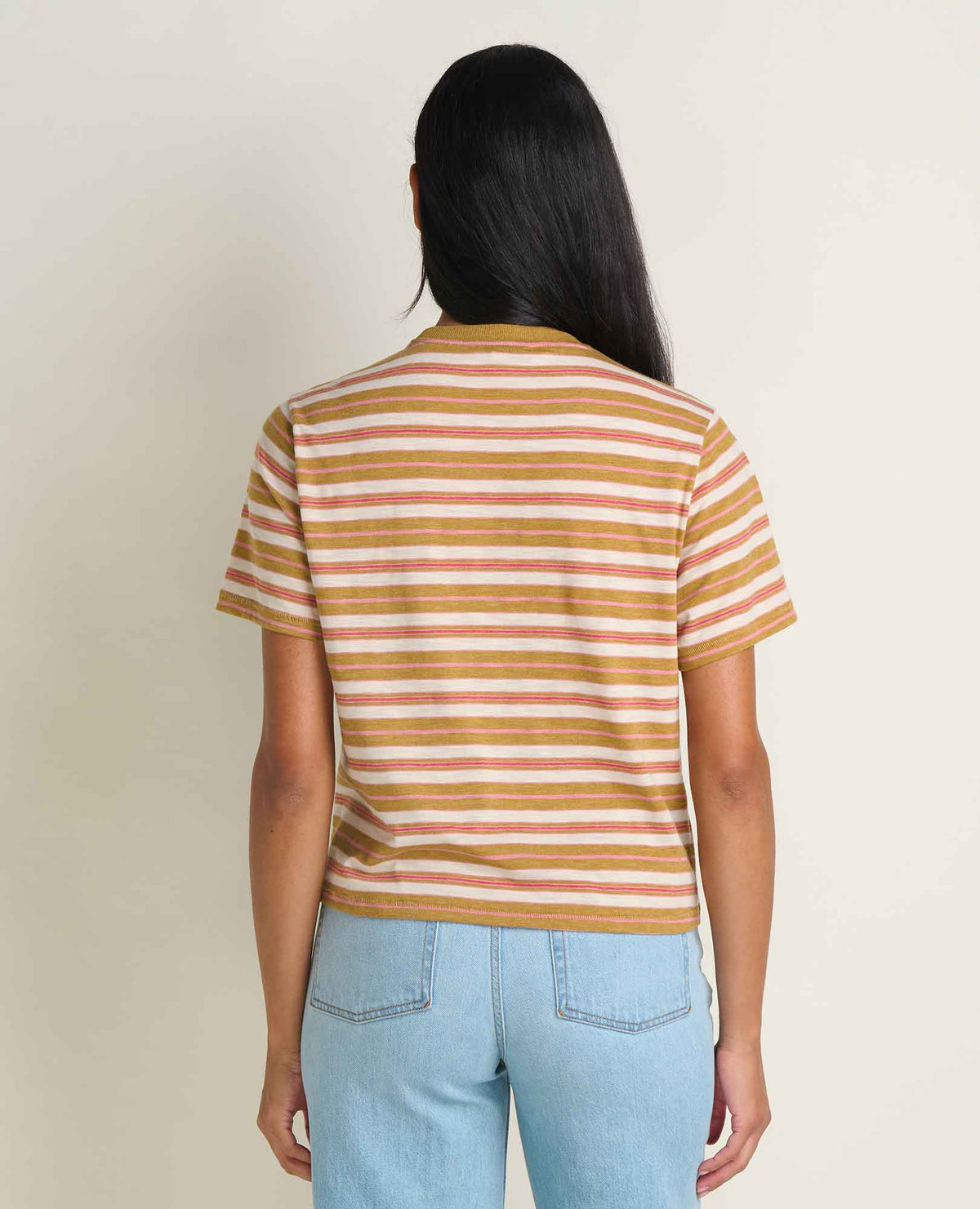 Toad&Co Women's Boundless Jersey Crew - Garment-Dyed Relaxed Fit Top