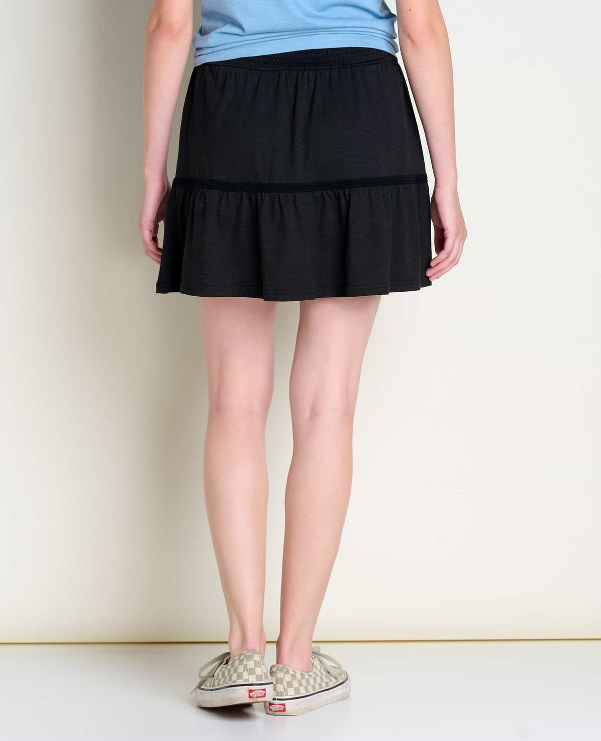 Toad&Co Marigold Organic Cotton Ruffle Skirt - by Toad&Co
