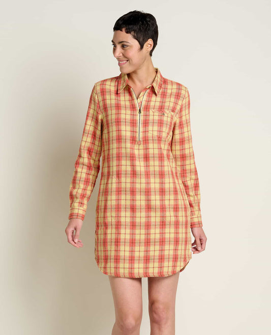 Toad&Co Bodie Quarter Zip Dress