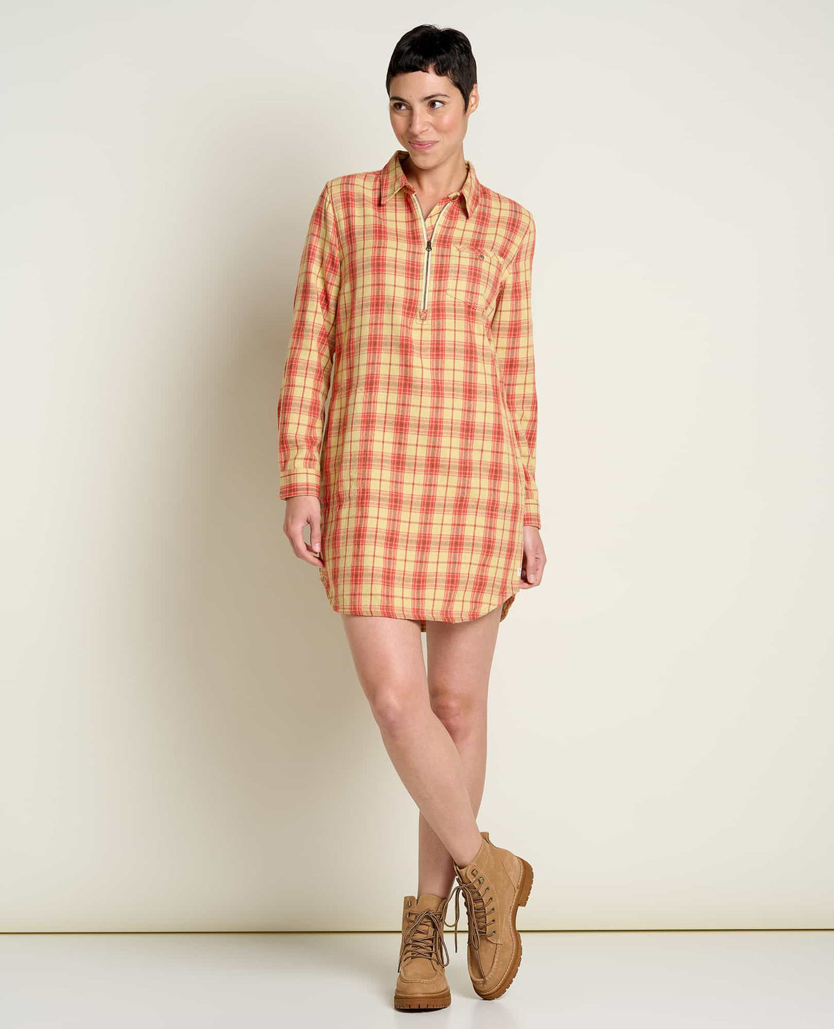 Toad&Co Bodie Quarter Zip Dress