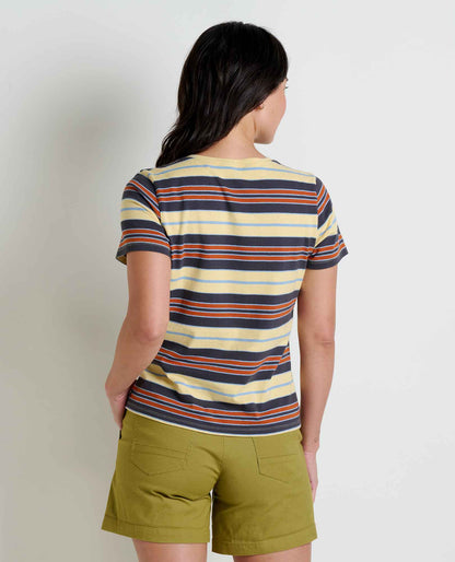 Toad&Co Grom Hemp Blend V-Neck T-Shirt - Sustainable Top by Toad&Co