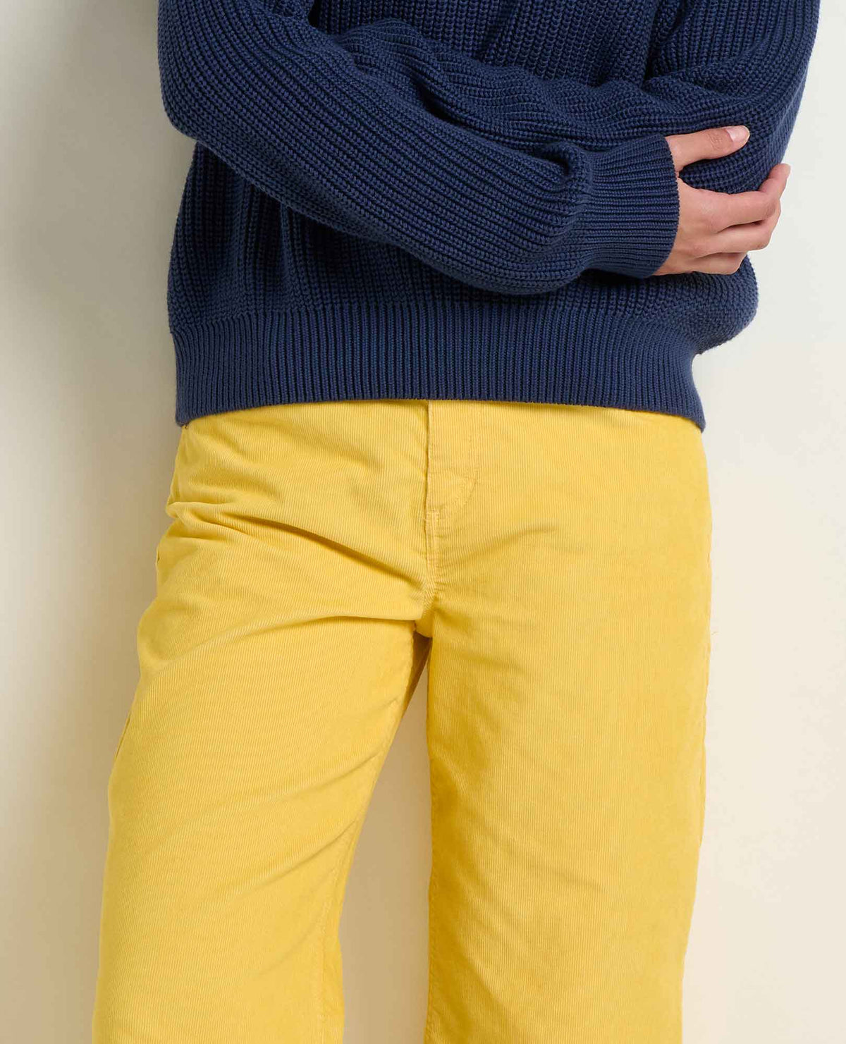 Toad&Co Women's Corduroy Wide Leg Crop Pant