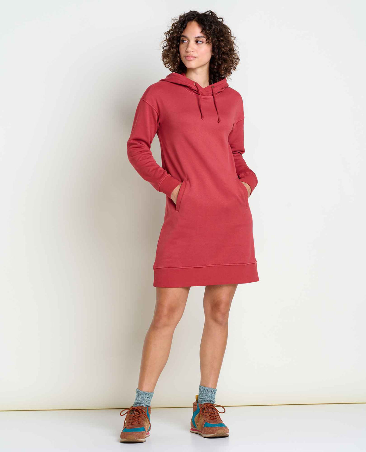Toad&Co Hemp Daybreaker Hooded Sweatshirt Dress