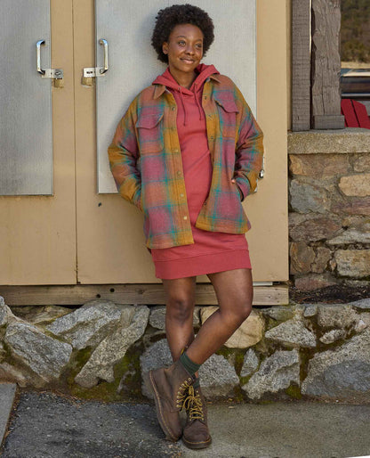 Toad&Co Hemp Daybreaker Hooded Sweatshirt Dress