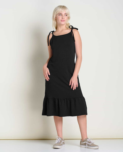 Toad&Co Dandelion Organic Cotton Midi Dress - by Toad&Co