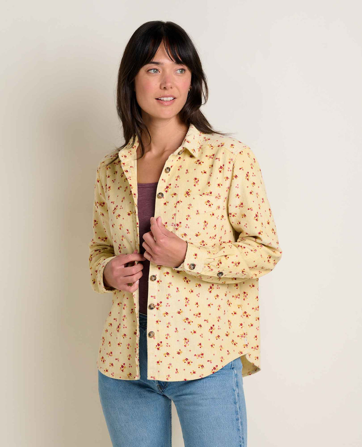 Toad&Co Women's Super Soft Wide Wale Corduroy Shirt