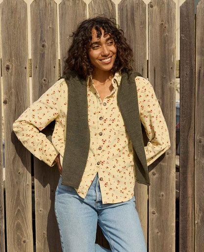 Toad&Co Women's Super Soft Wide Wale Corduroy Shirt