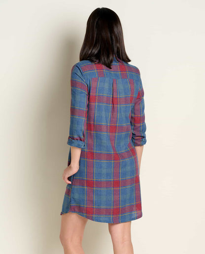 Toad&Co Re-Form Flannel Shirtdress