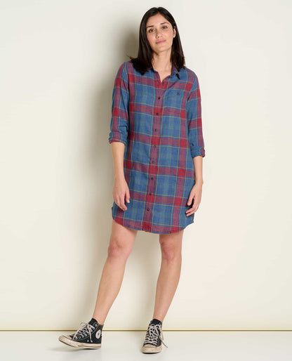 Toad&Co Re-Form Flannel Shirtdress