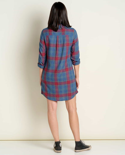 Toad&Co Re-Form Flannel Shirtdress