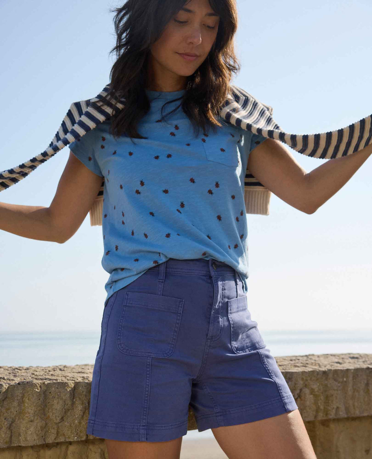Toad&Co Women's Linden Canvas Sailor Short - Organic Cotton