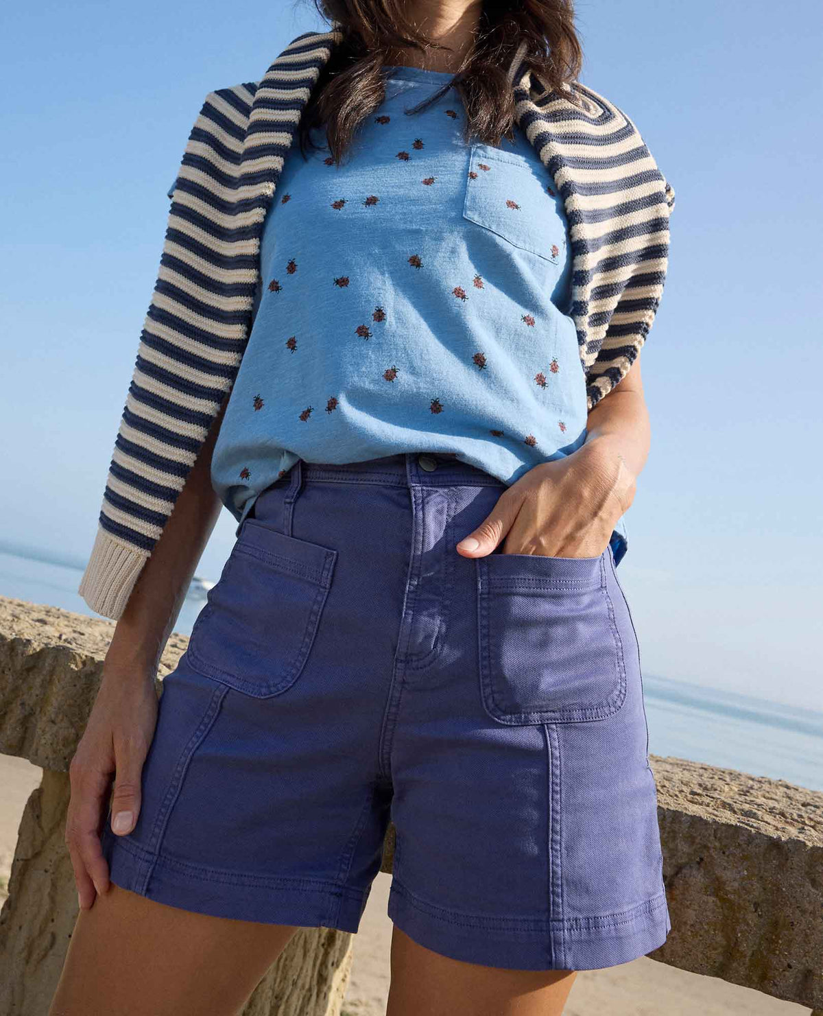 Toad&Co Women's Linden Canvas Sailor Short - Organic Cotton
