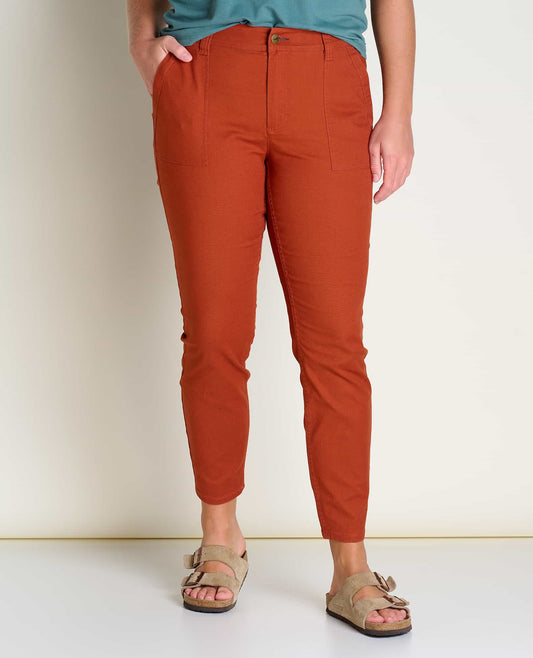 Toad&Co Women's Earthworks Ankle Pant - by Toad&Co