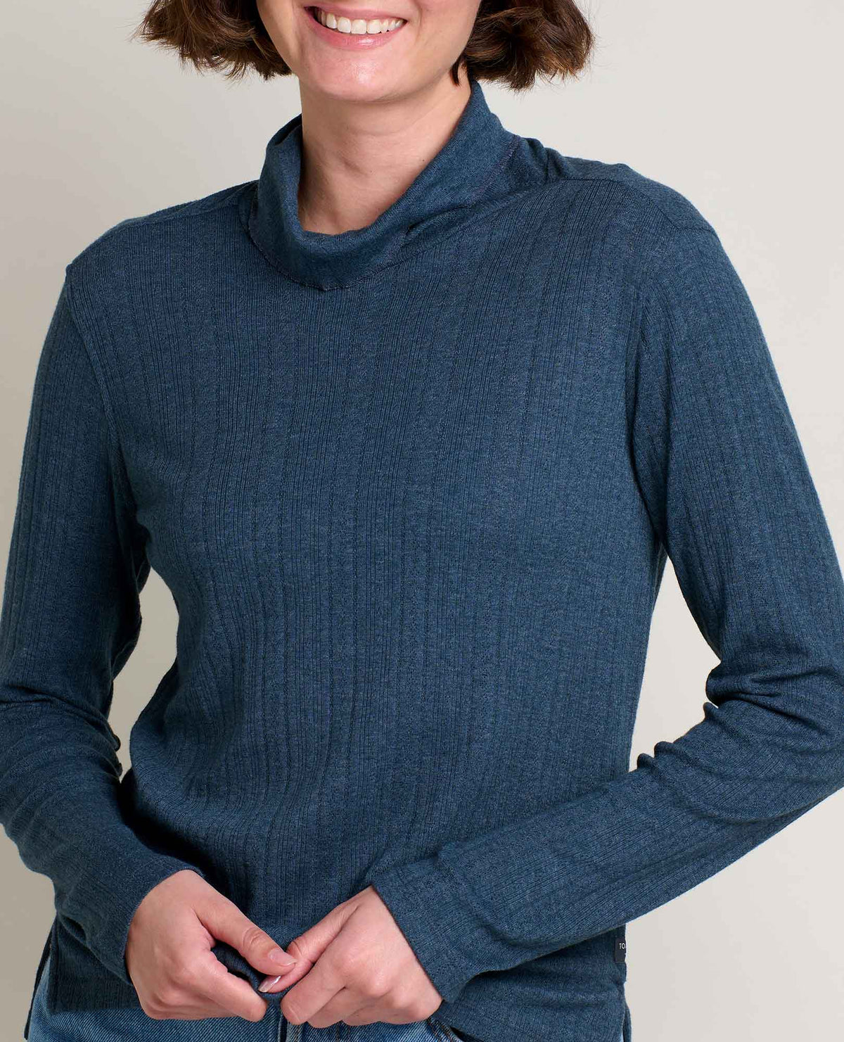 Toad&Co Foothill Pointelle Long Sleeve Turtleneck