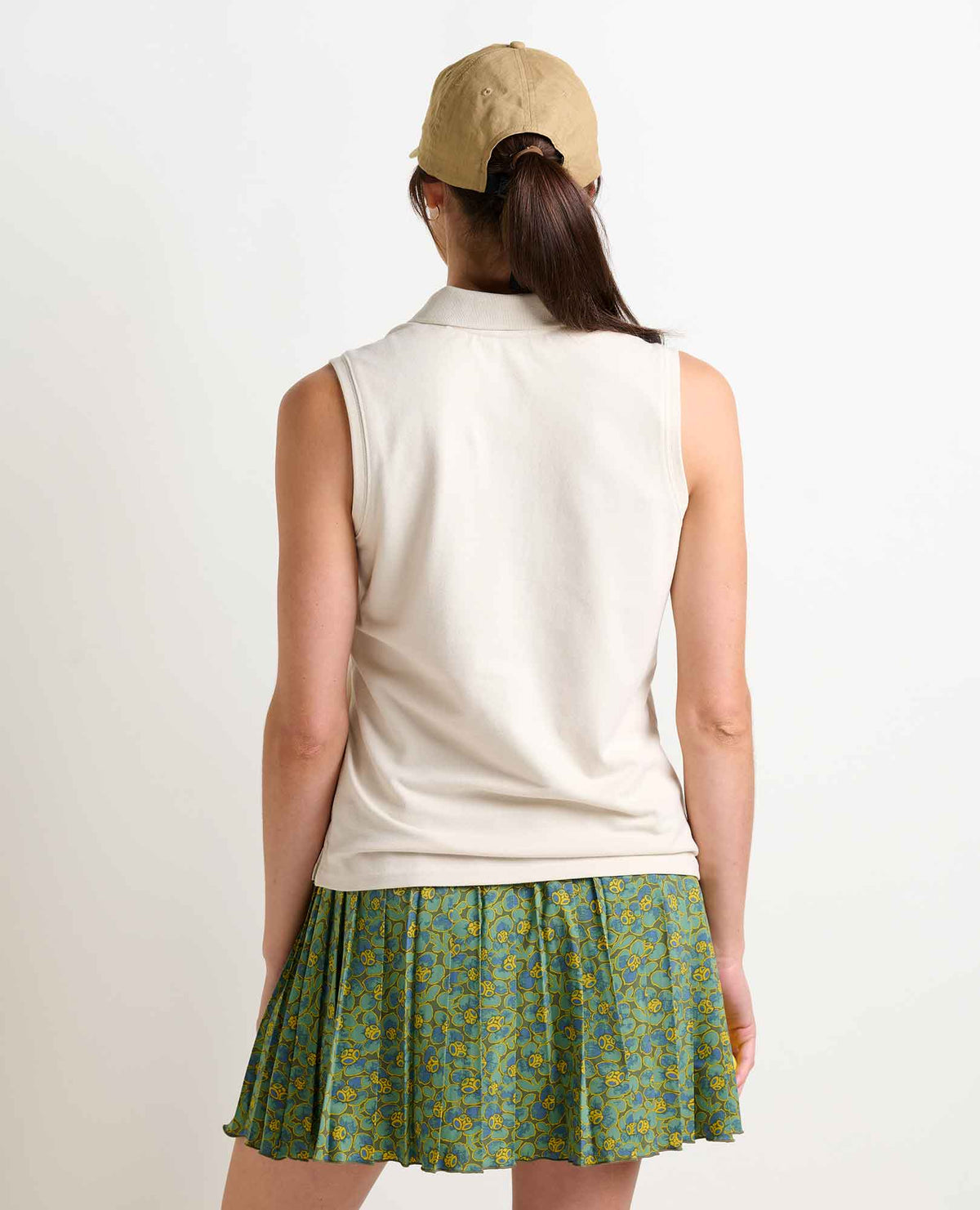 Toad&Co Yerba Organic Cotton Sleeveless Activewear Polo