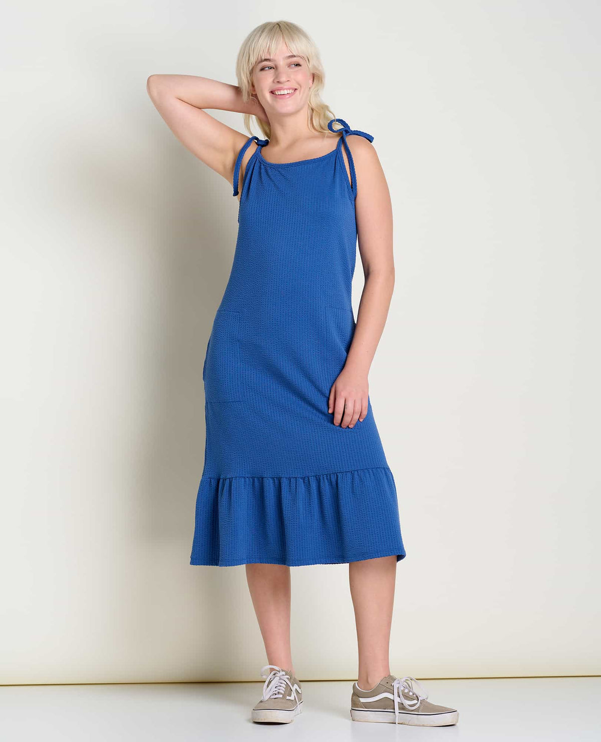 Toad&Co Dandelion Organic Cotton Midi Dress - by Toad&Co