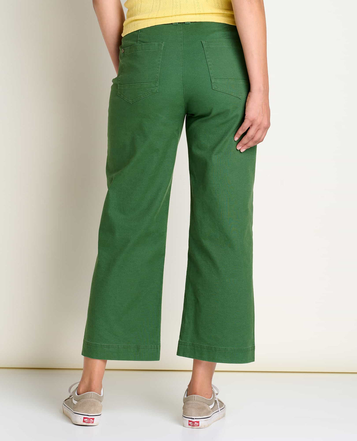 Toad&Co Earthworks Wide Leg Organic Cotton Crop Pant