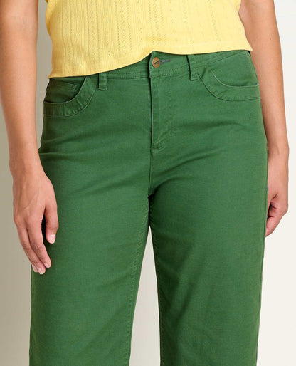 Toad&Co Earthworks Wide Leg Organic Cotton Crop Pant
