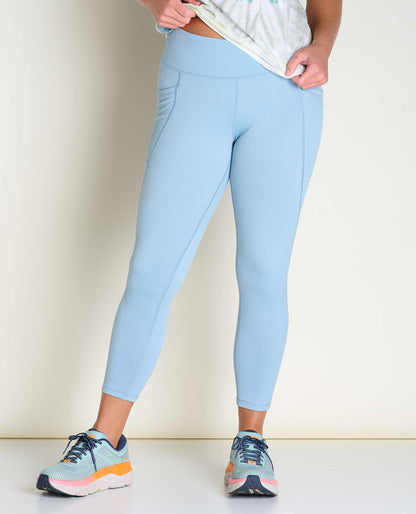 Toad&Co Suntrail 7/8 Ribbed Leggings - by Toad&Co