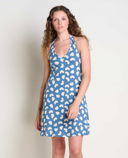 Toad&Co Plumeria Women's Halter Top Dress - by Toad&Co