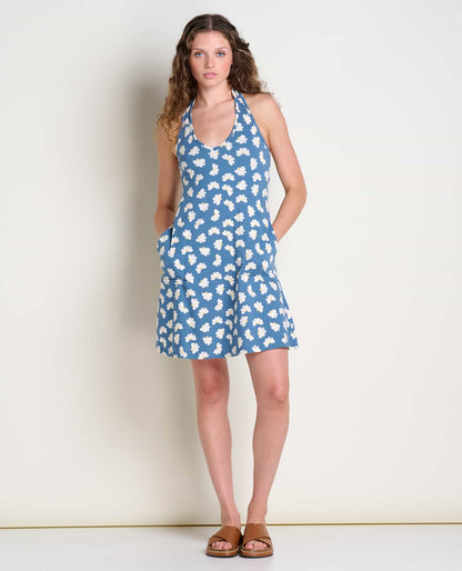 Toad&Co Plumeria Women's Halter Top Dress - by Toad&Co