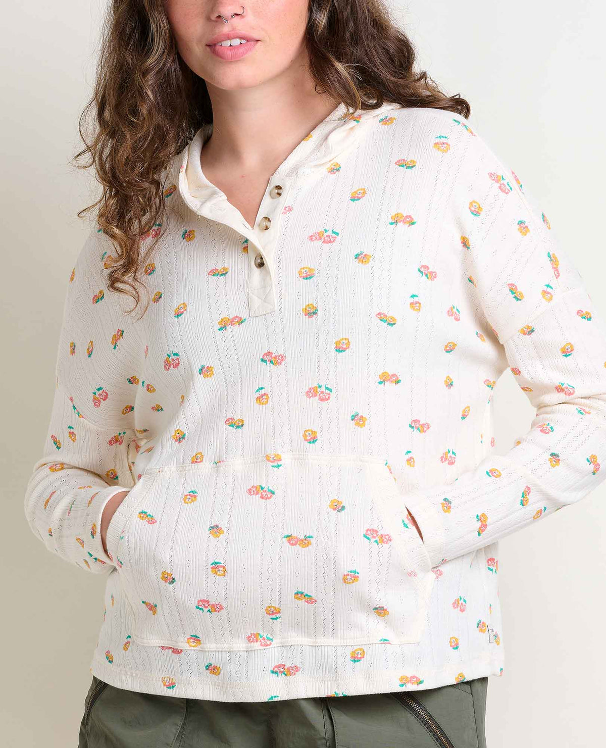 Toad&Co Foothill Pointelle Hoodie - Eco-Friendly & Comfy