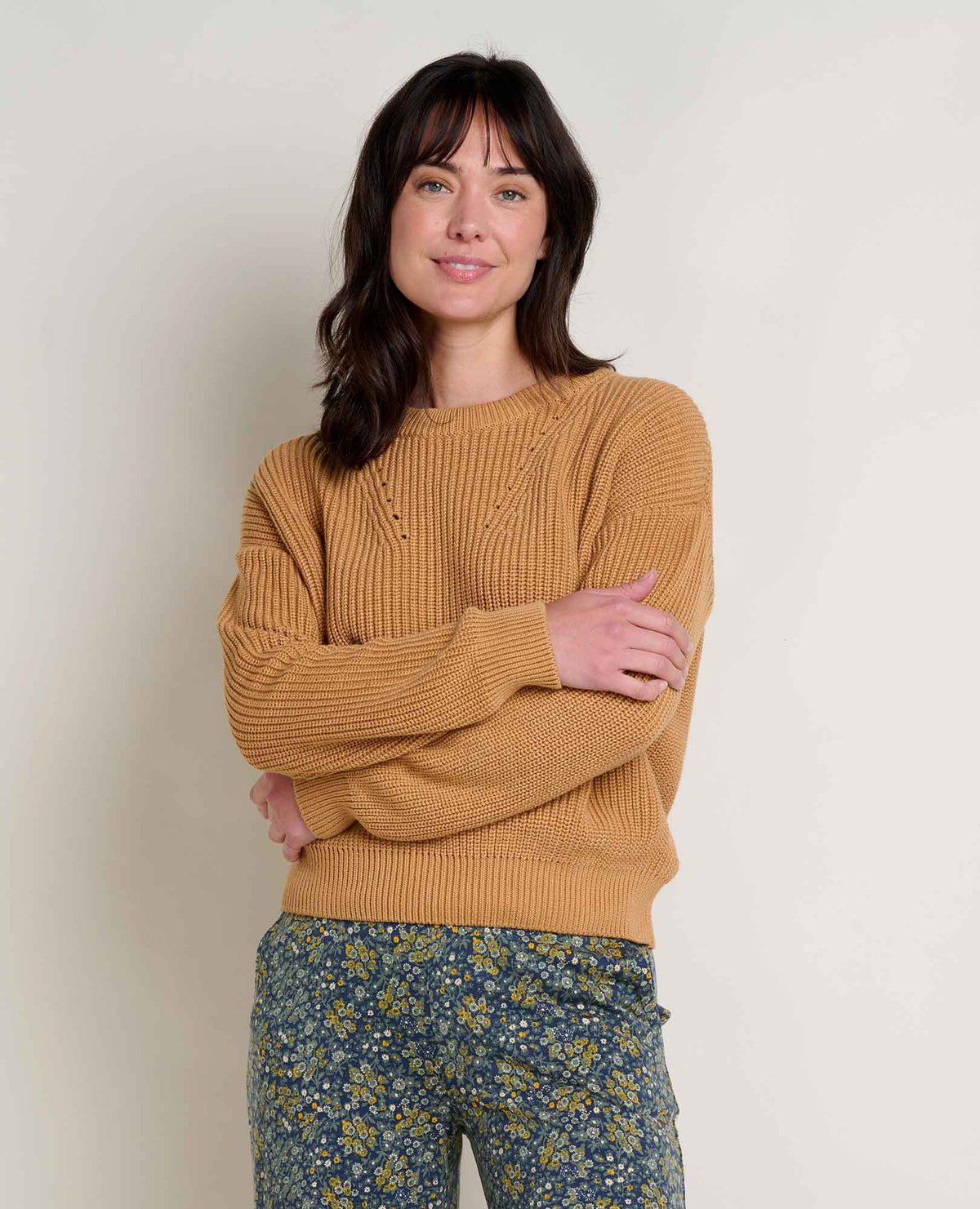 Toad&Co Bianca Organic Cotton Crewneck Sweater - Everyday Comfort