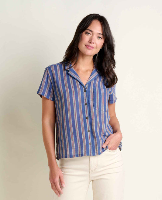 Toad&Co Camp Cove Shirt - Organic Cotton Travel Shirt for Women