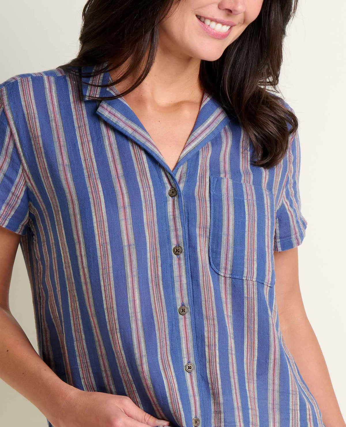 Toad&Co Camp Cove Shirt - Organic Cotton Travel Shirt for Women