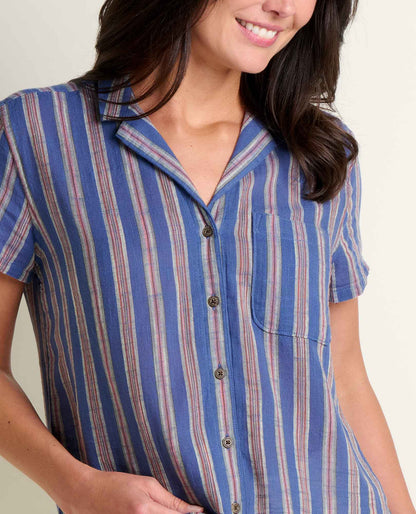 Toad&Co Camp Cove Shirt - Organic Cotton Travel Shirt for Women