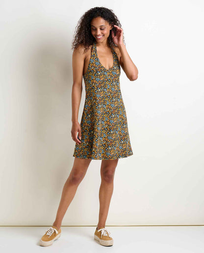 Toad&Co Plumeria Women's Halter Top Dress - by Toad&Co