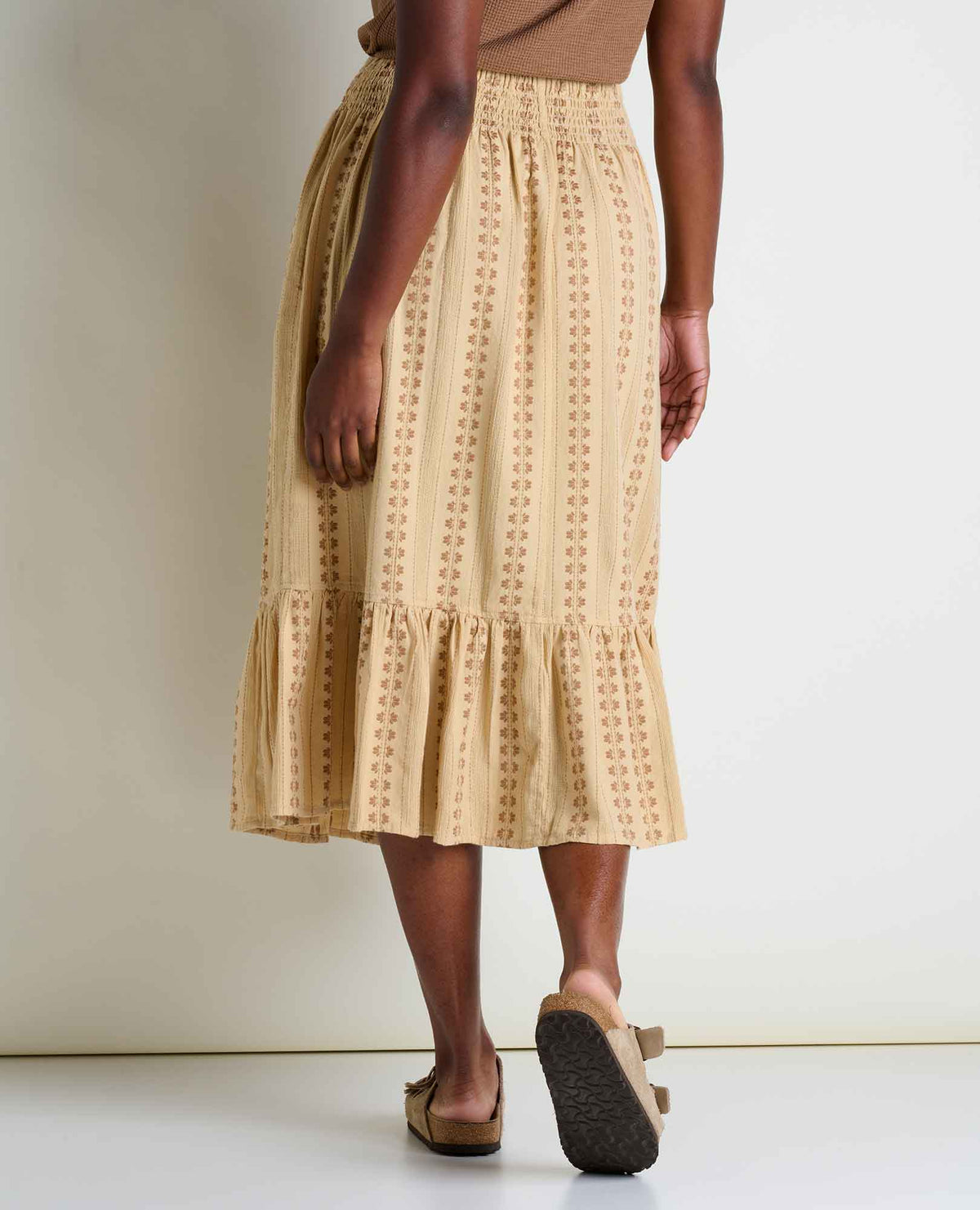 Toad&Co Cipher Pull-On Midi Skirt - Organic Cotton