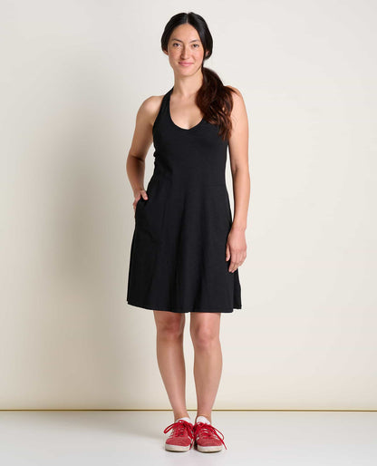 Toad&Co Plumeria Women's Halter Top Dress - by Toad&Co