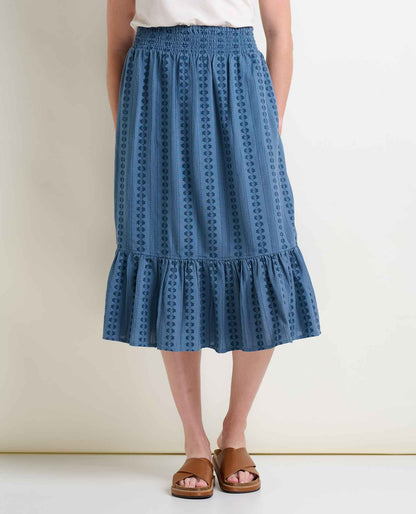Toad&Co Cipher Pull-On Midi Skirt - Organic Cotton
