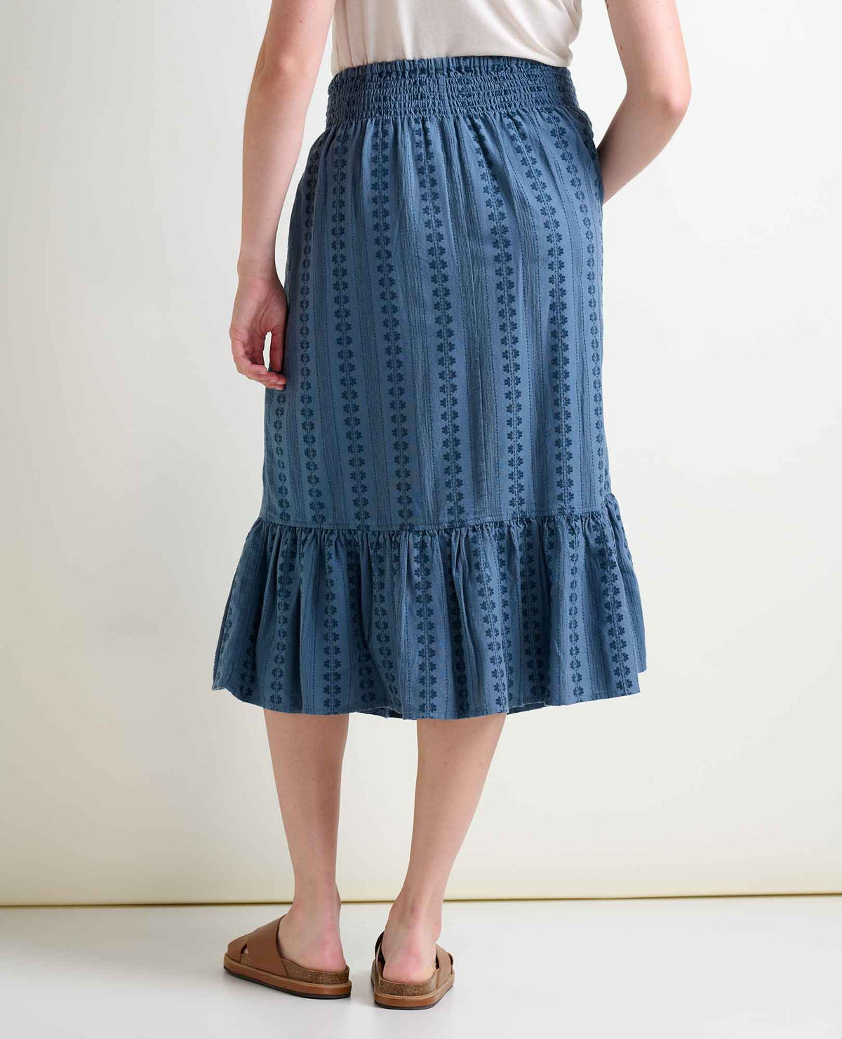 Toad&Co Cipher Pull-On Midi Skirt - Organic Cotton