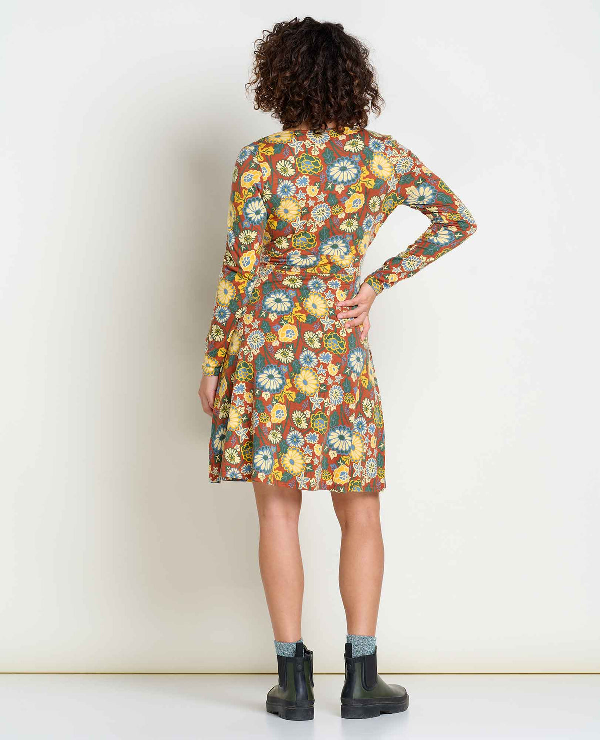 Toad&Co Women's Cue Wrap Dress - Organic Cotton and Tencel Dress by Toad&Co