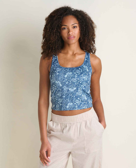 Toad&Co Solstice Tank - Built-In Bra Quick-Dry Active Tank Top