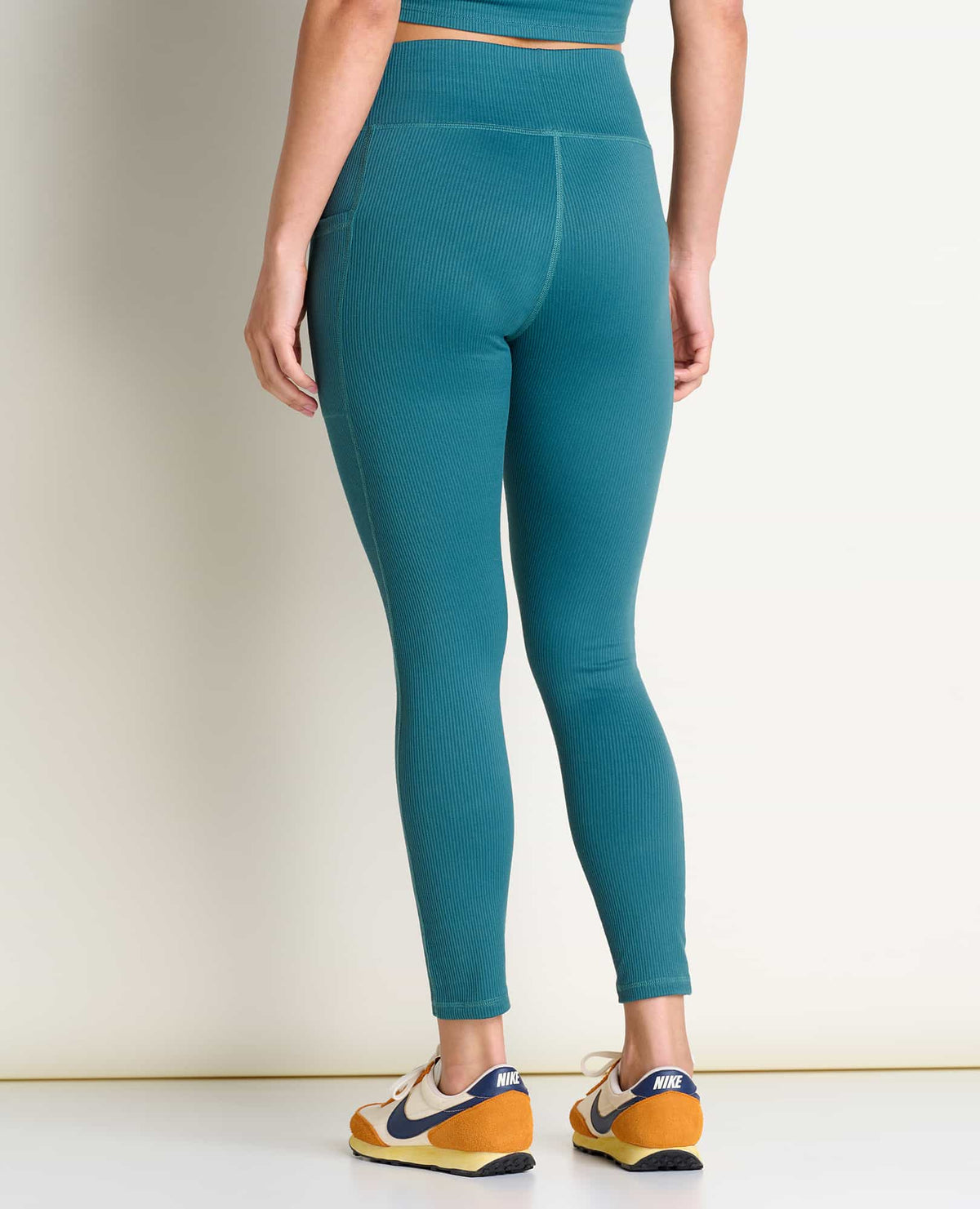Toad&Co Suntrail 7/8 Ribbed Leggings - by Toad&Co