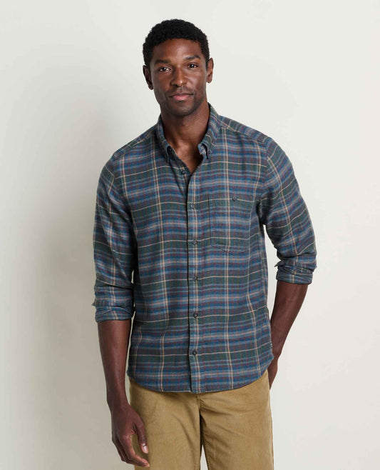 Toad&Co Airsmyth Men's Flannel Shirt - 100% Recycled by Toad&Co