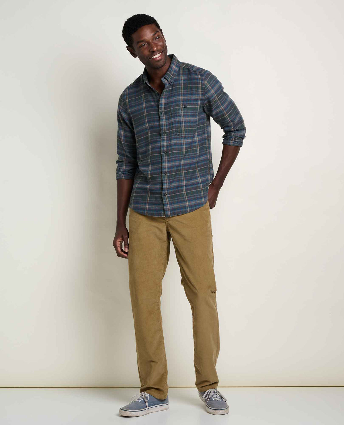 Toad&Co Airsmyth Men's Flannel Shirt - 100% Recycled by Toad&Co