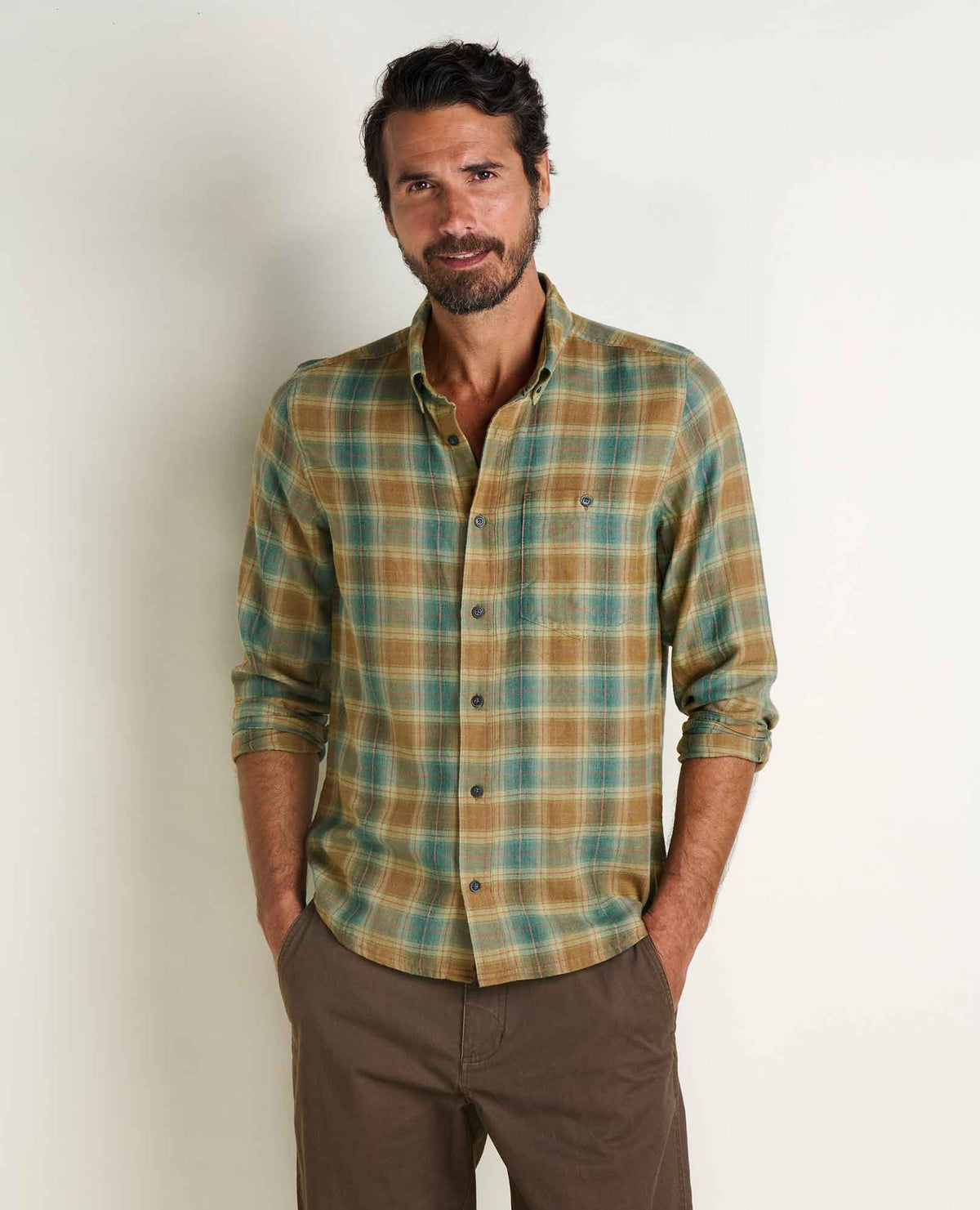 Toad&Co Airsmyth Men's Flannel Shirt - 100% Recycled by Toad&Co
