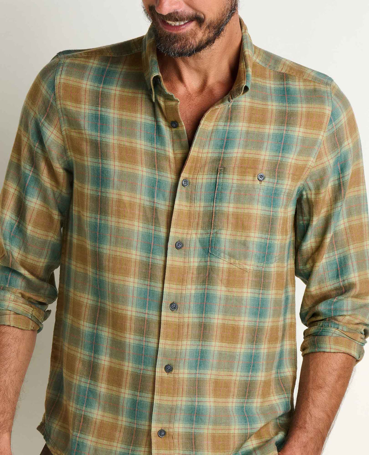 Toad&Co Airsmyth Men's Flannel Shirt - 100% Recycled by Toad&Co